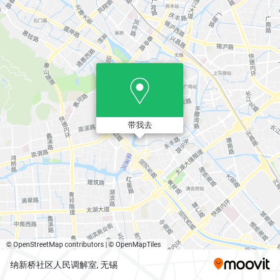 纳新桥社区人民调解室地图