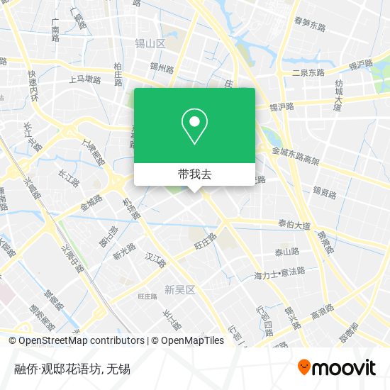 融侨·观邸花语坊地图