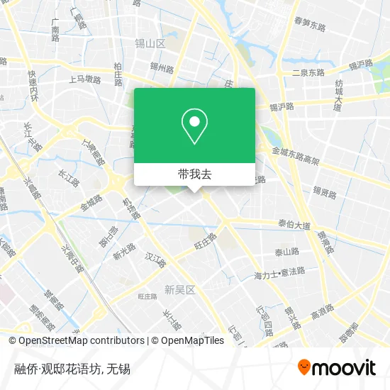 融侨·观邸花语坊地图