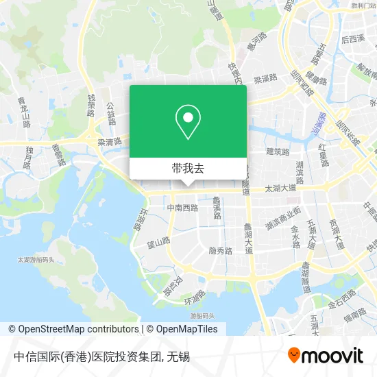 中信国际(香港)医院投资集团地图