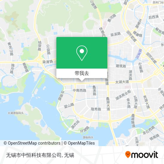 无锡市中恒科技有限公司地图