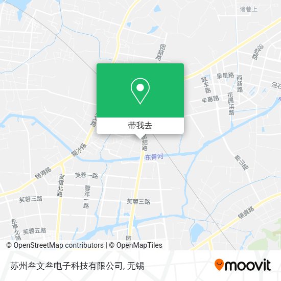 苏州叁文叁电子科技有限公司地图