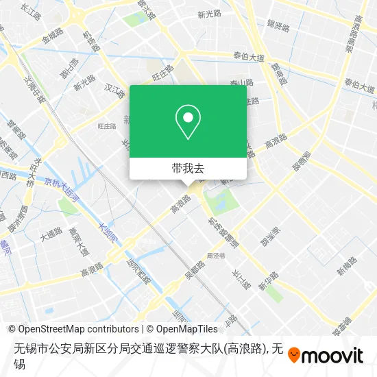无锡市公安局新区分局交通巡逻警察大队(高浪路)地图