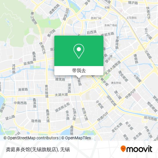 龚庭鼻炎馆(无锡旗舰店)地图
