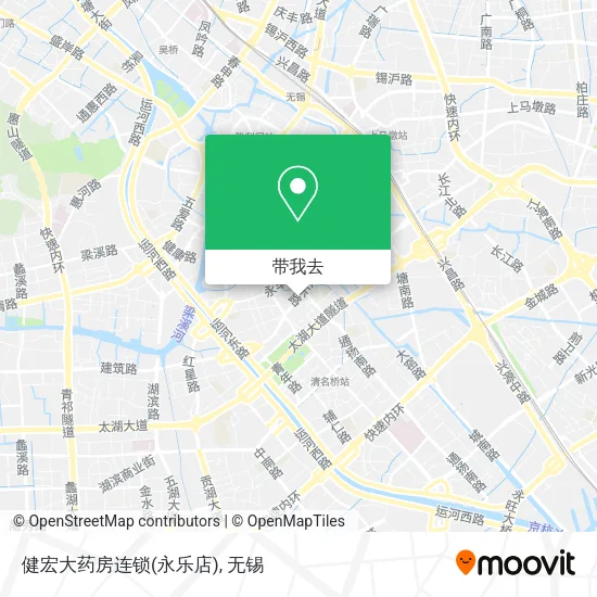 健宏大药房连锁(永乐店)地图