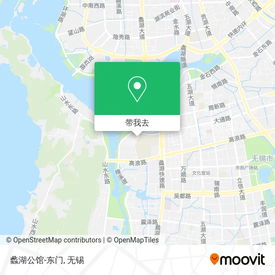 蠡湖公馆-东门地图