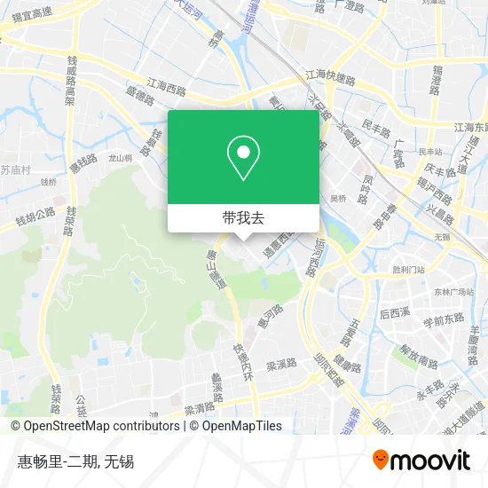 惠畅里-二期地图
