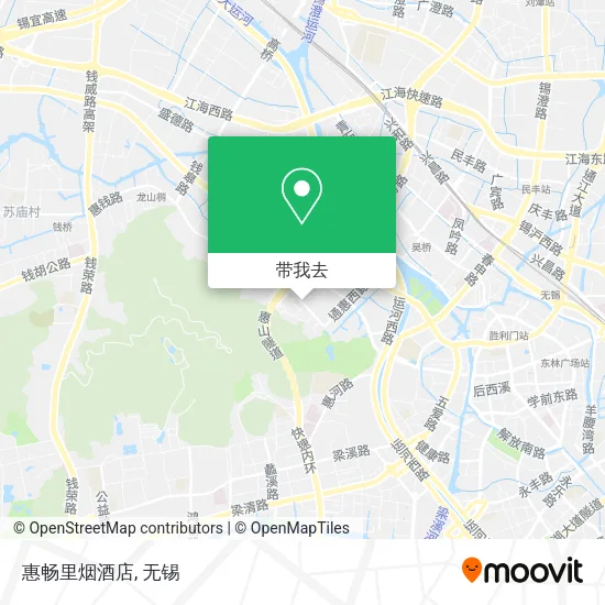 惠畅里烟酒店地图