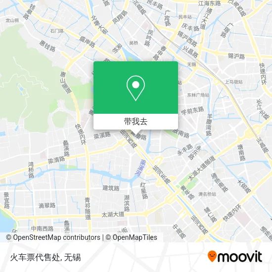 火车票代售处地图