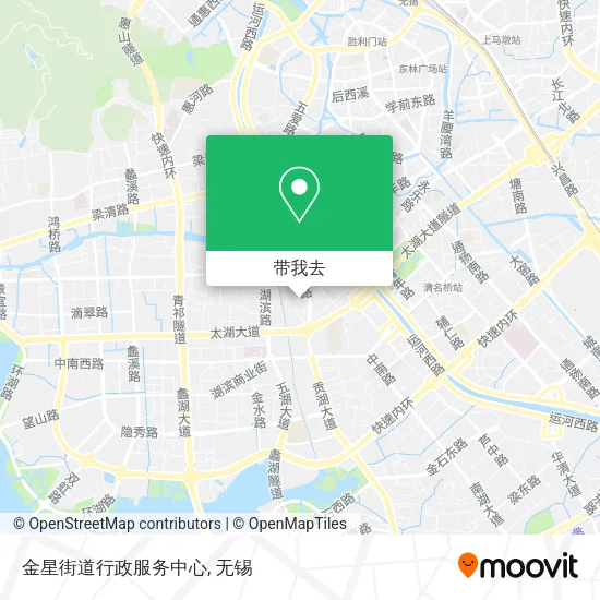 金星街道行政服务中心地图