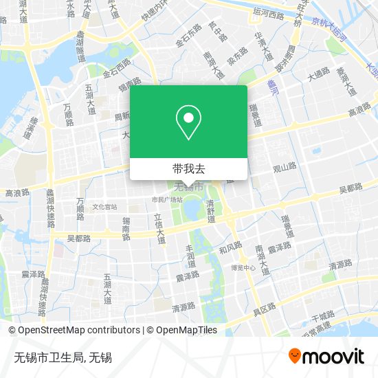 无锡市卫生局地图