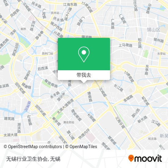 无锡行业卫生协会地图