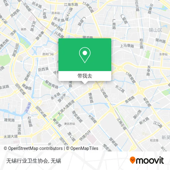 无锡行业卫生协会地图