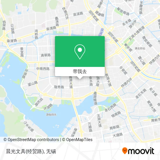 晨光文具(经贸路)地图