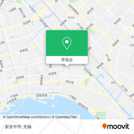 新安中学地图