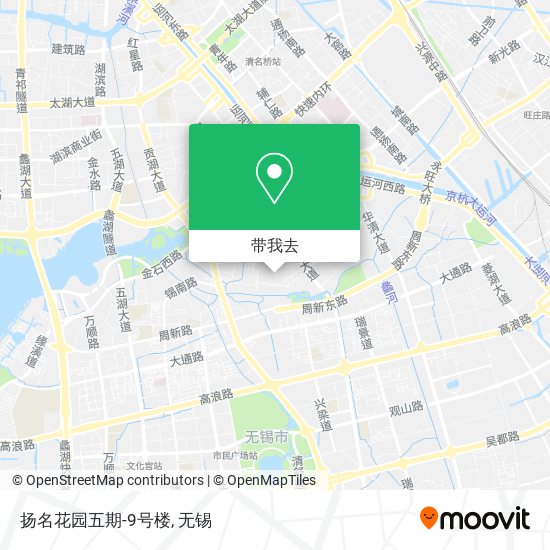 扬名花园五期-9号楼地图