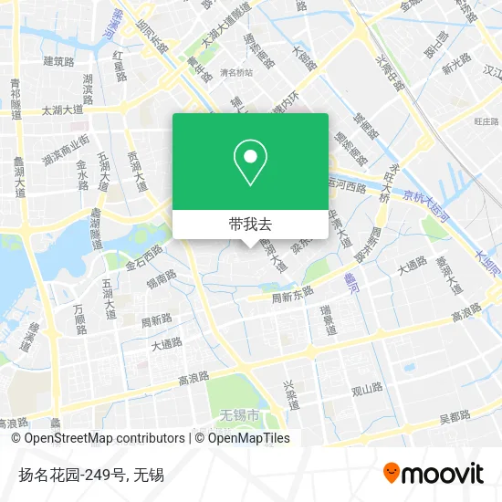 扬名花园-249号地图