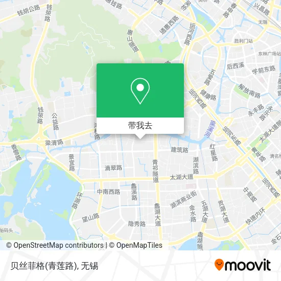 贝丝菲格(青莲路)地图