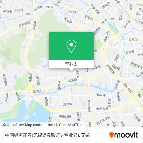 中国银河证券(无锡梁溪路证券营业部)地图