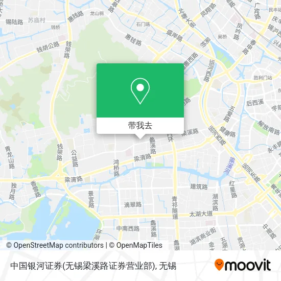 中国银河证券(无锡梁溪路证券营业部)地图
