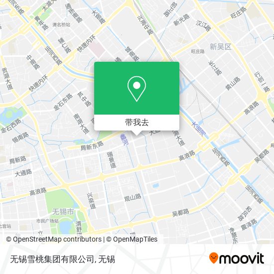 无锡雪桃集团有限公司地图