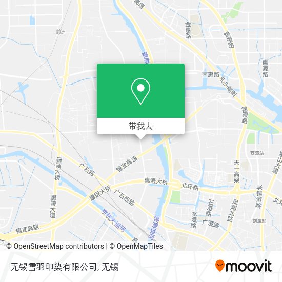 无锡雪羽印染有限公司地图