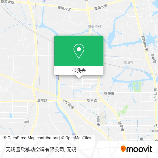 无锡雪鸥移动空调有限公司地图