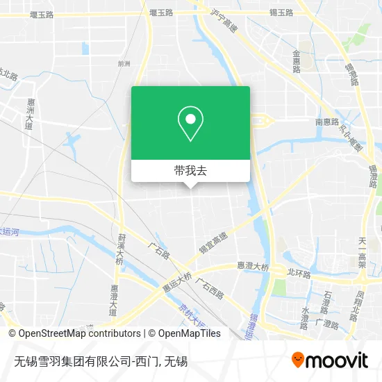 无锡雪羽集团有限公司-西门地图