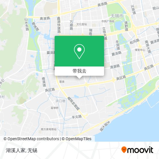 湖溪人家地图