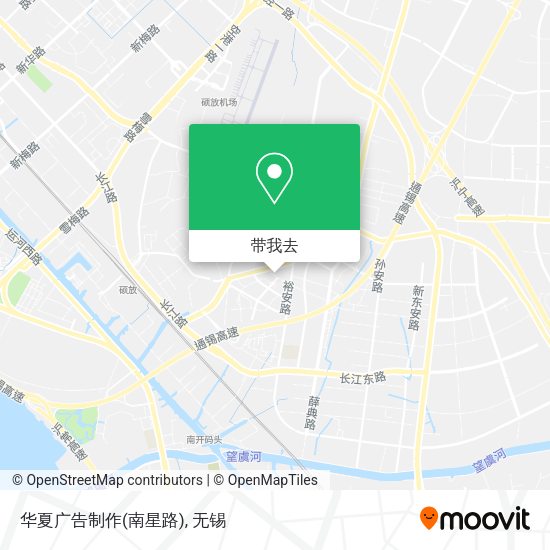 华夏广告制作(南星路)地图