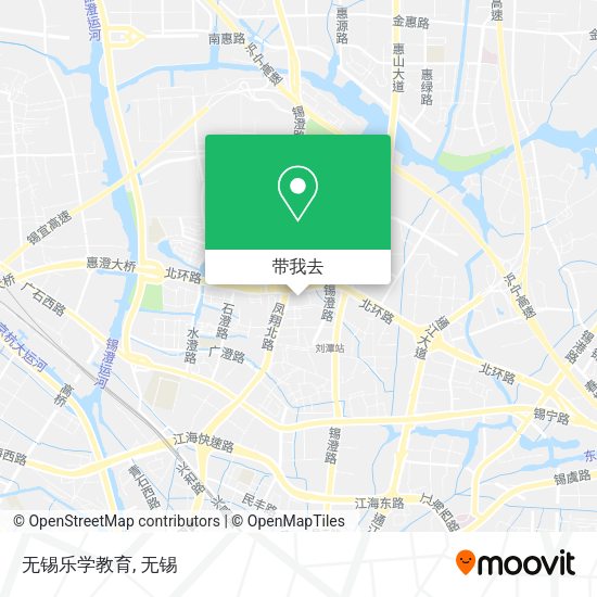 无锡乐学教育地图