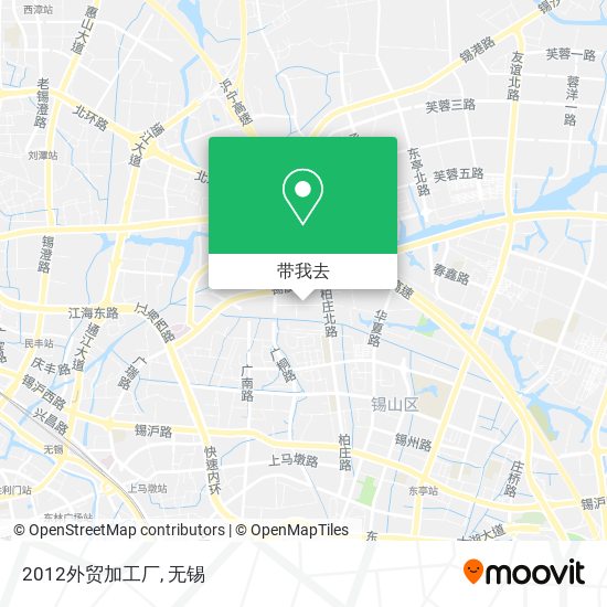 2012外贸加工厂地图