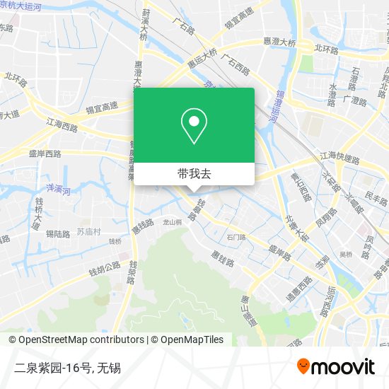 二泉紫园-16号地图