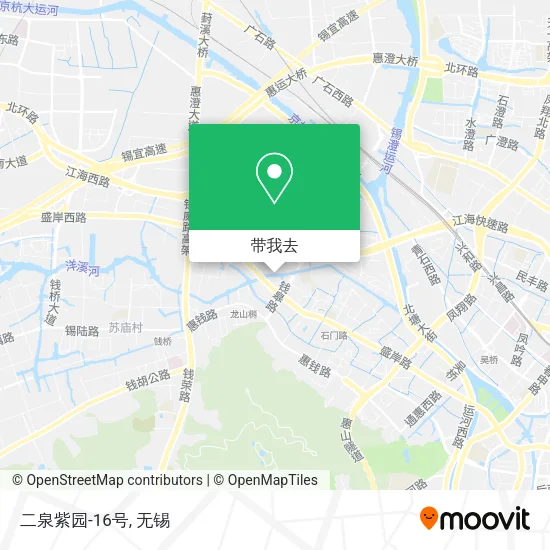 二泉紫园-16号地图