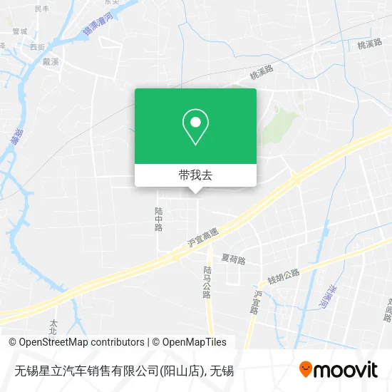 无锡星立汽车销售有限公司(阳山店)地图