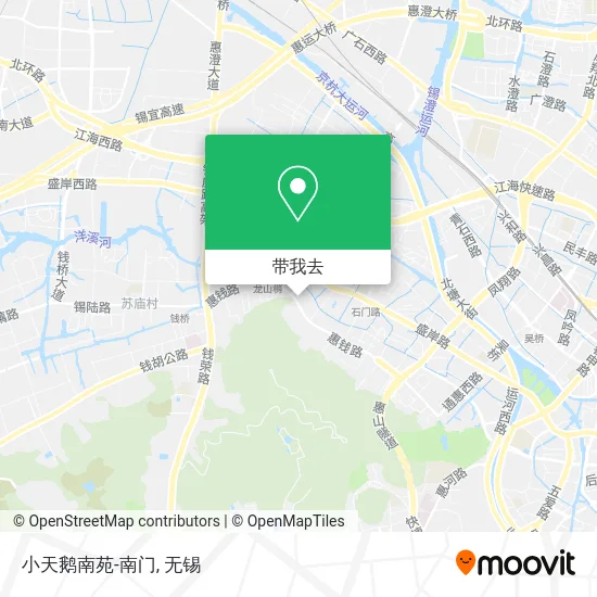 小天鹅南苑-南门地图