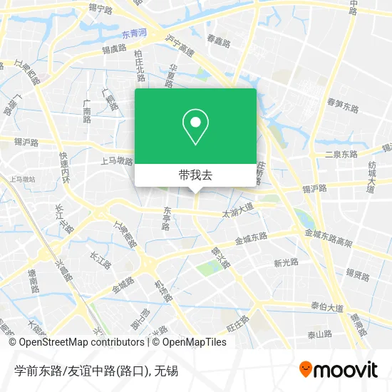 学前东路/友谊中路(路口)地图
