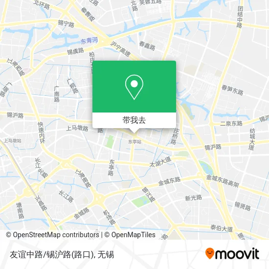 友谊中路/锡沪路(路口)地图