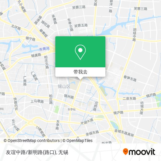 友谊中路/新明路(路口)地图