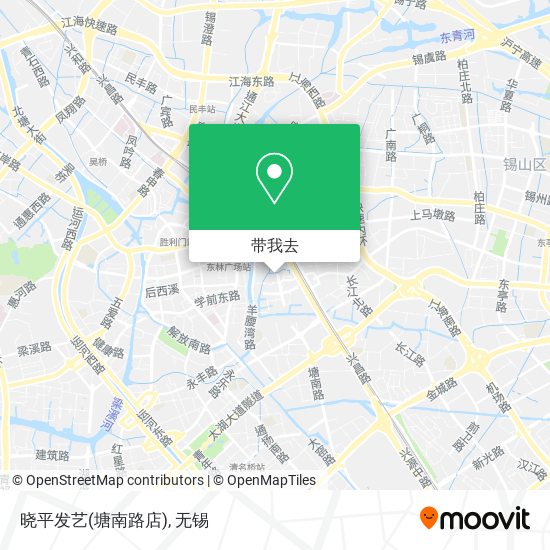 晓平发艺(塘南路店)地图
