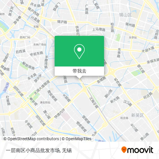 一层南区小商品批发市场地图