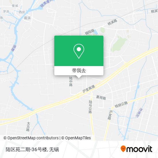 陆区苑二期-36号楼地图