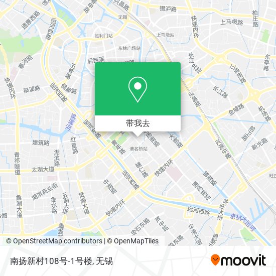 南扬新村108号-1号楼地图