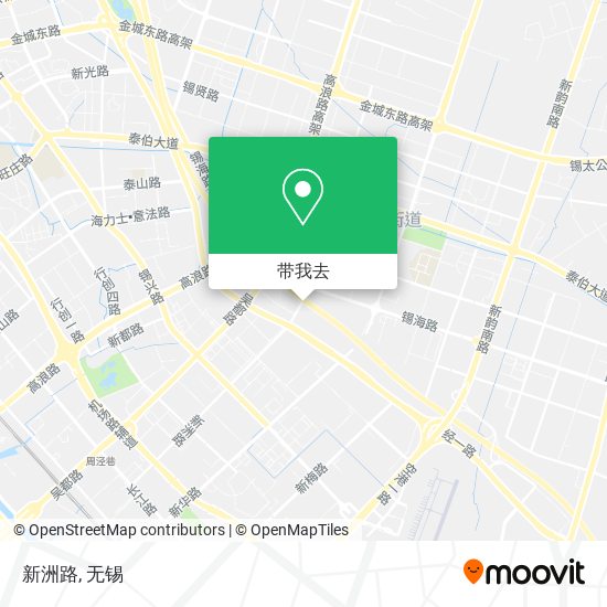 新洲路地图
