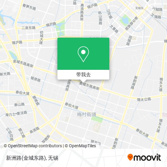 新洲路(金城东路)地图