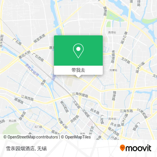 雪亲园烟酒店地图