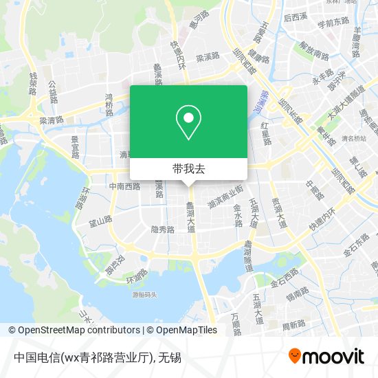 中国电信(wx青祁路营业厅)地图