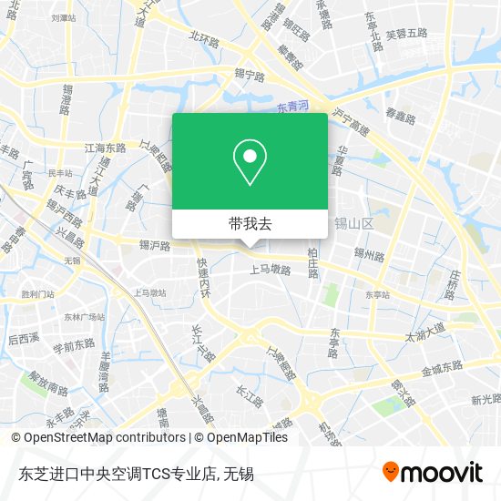 东芝进口中央空调TCS专业店地图