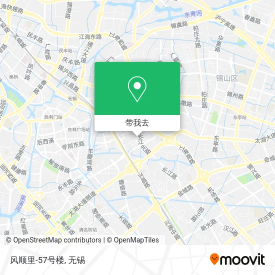 风顺里-57号楼地图