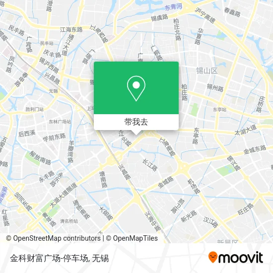 金科财富广场-停车场地图